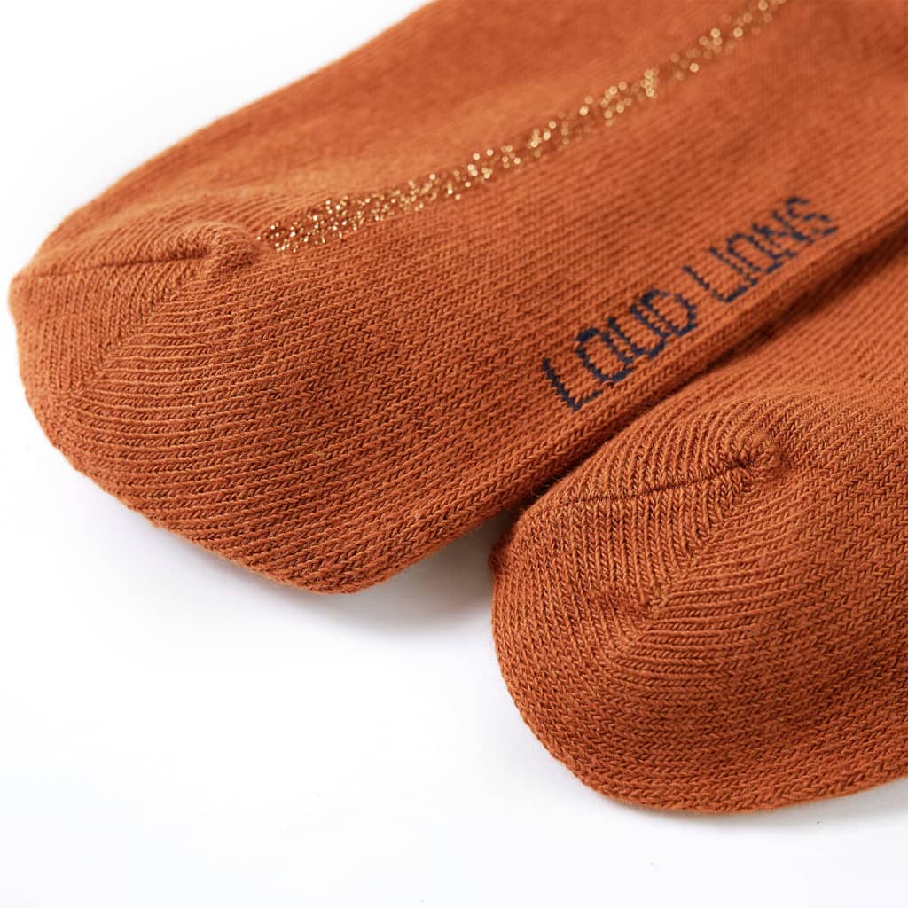 VidaXL Kinderstrumpfhose 104 cognacfarben