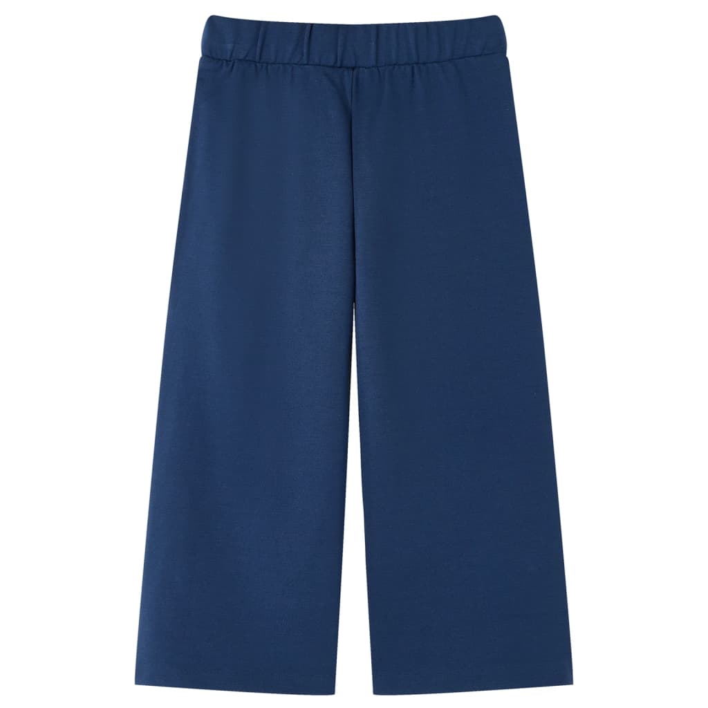 VidaXL Kinderhose mit weitem Bein 92 Marineblau