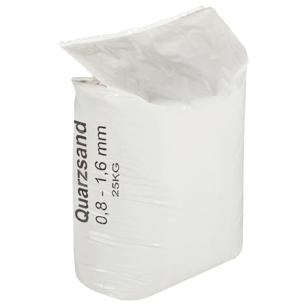 Vidaxxl Filtersand 25 kg 0,8-1,6 mm