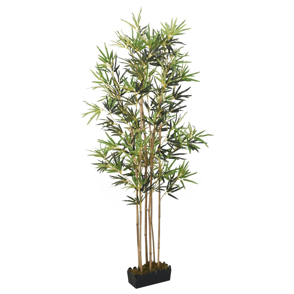 VidaXL Kunstpflanze Bambus 1104 Blätter 180 cm grün