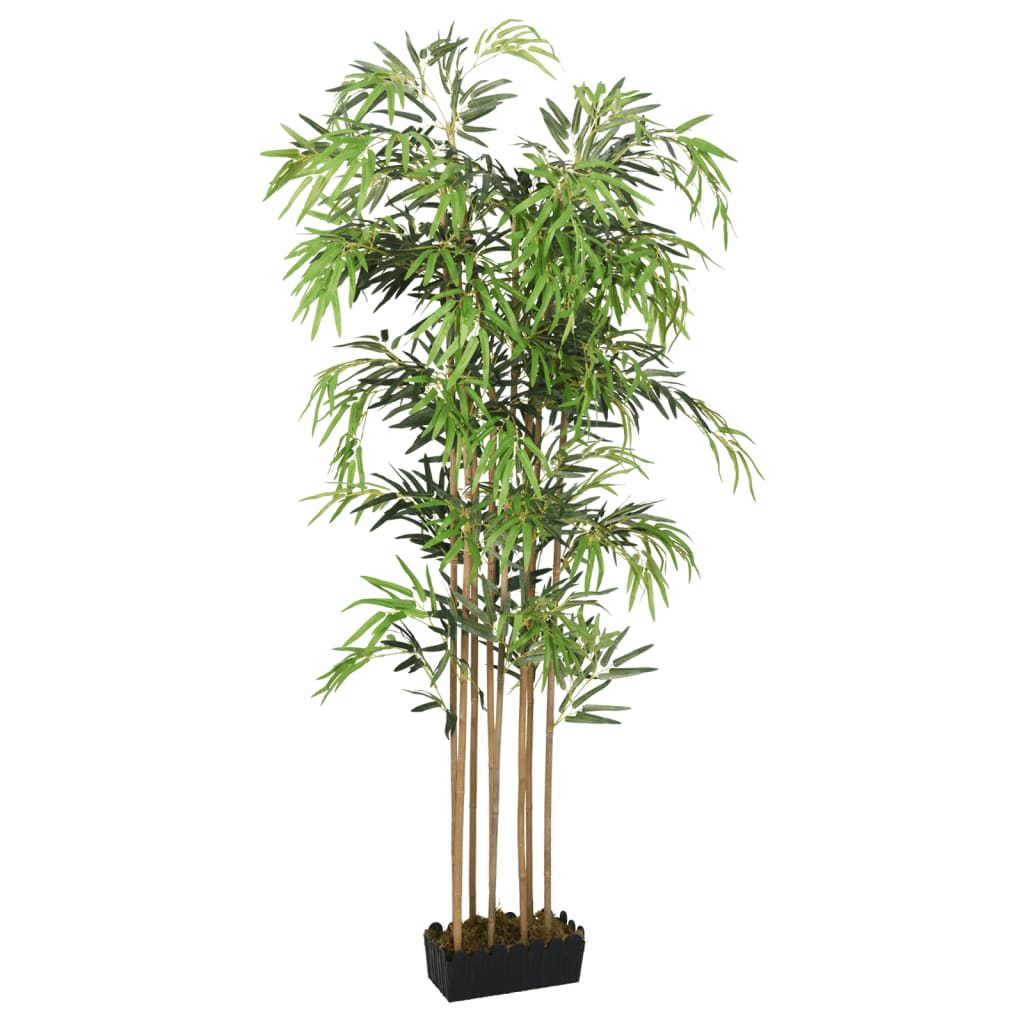 VidaXL Kunstpflanze Bambus 1605 Blätter 180 cm grün