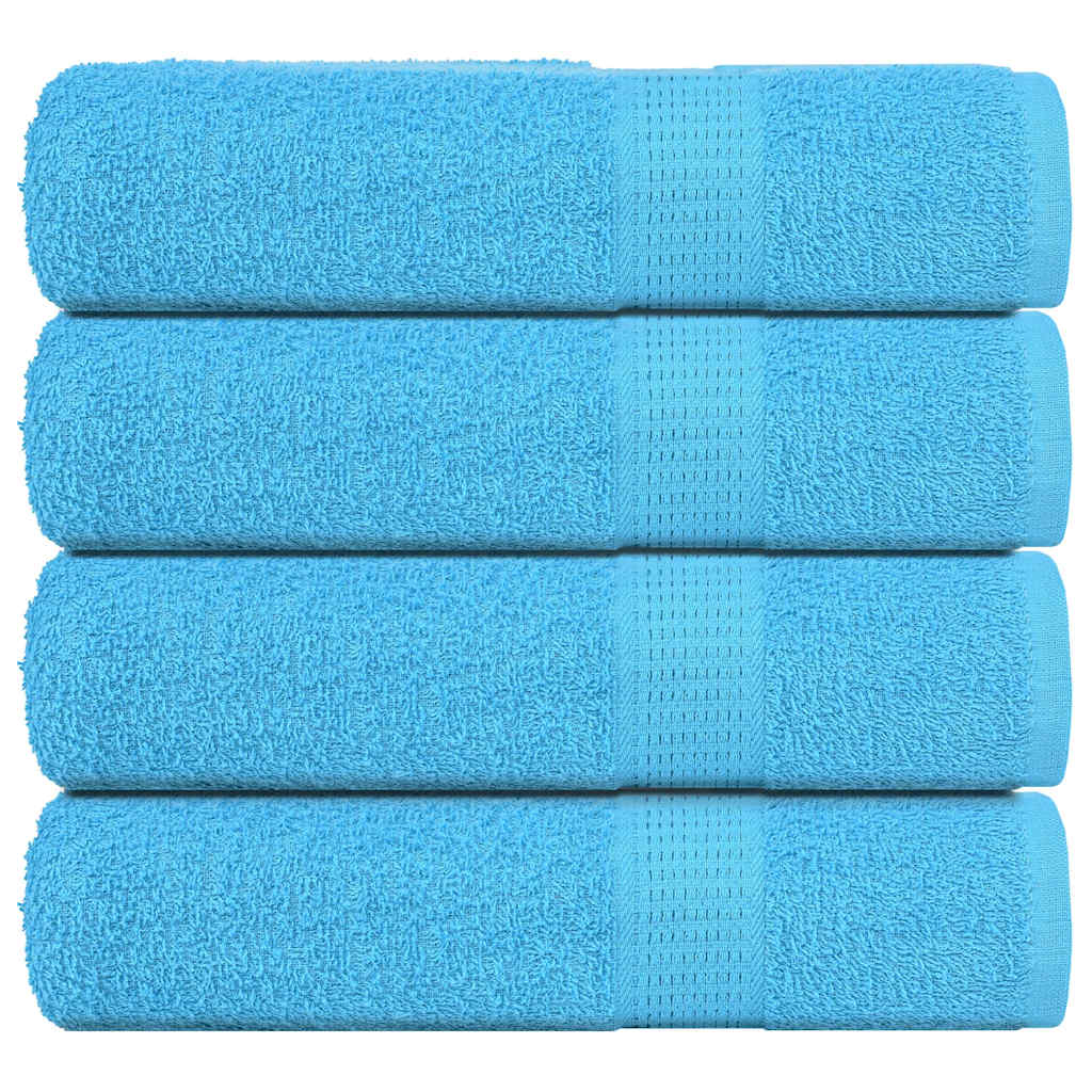 Vidaxx Badetücher 4 Stück 100x150 cm 360 g m² 100 % Baumwolle Türkis