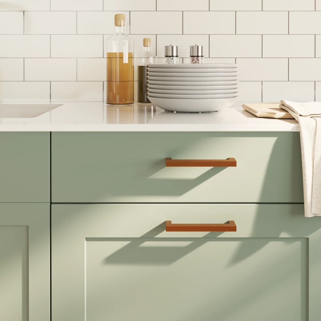VidaXL Griffe 20 Stück 128 mm Edelstahl bronzefarben