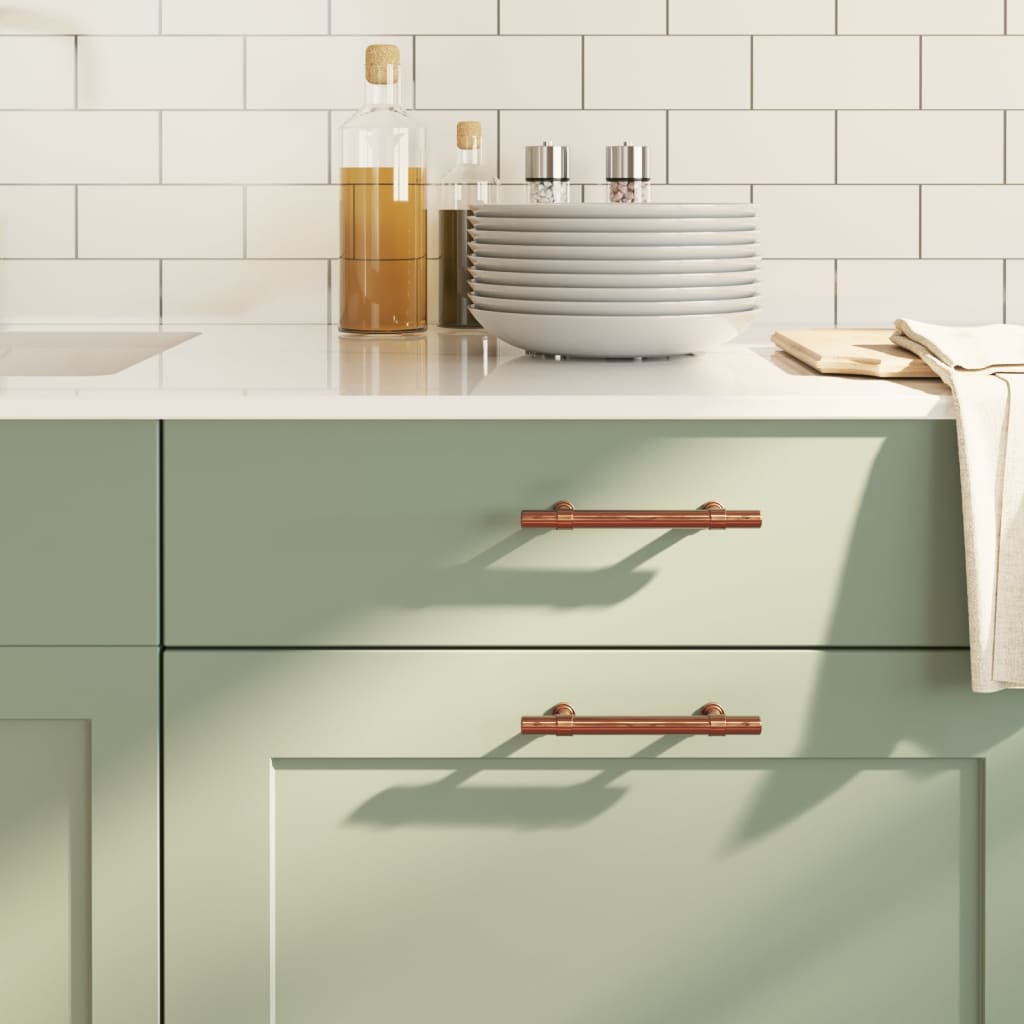 VidaXL Griffe 20 Stück 96 mm Edelstahl bronzefarben