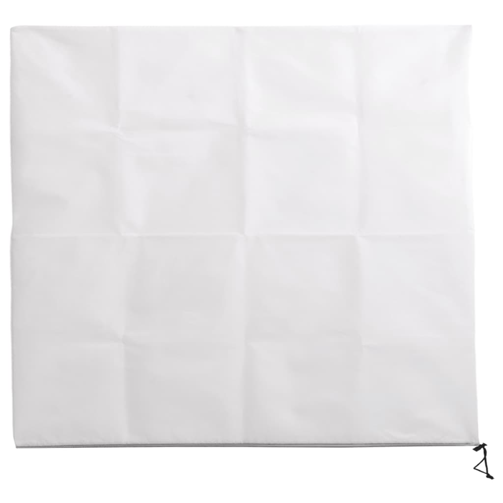VidaXL Pflanzenabdeckung mit Reißverschluss 70 g m² 3,93 x 3,5 m