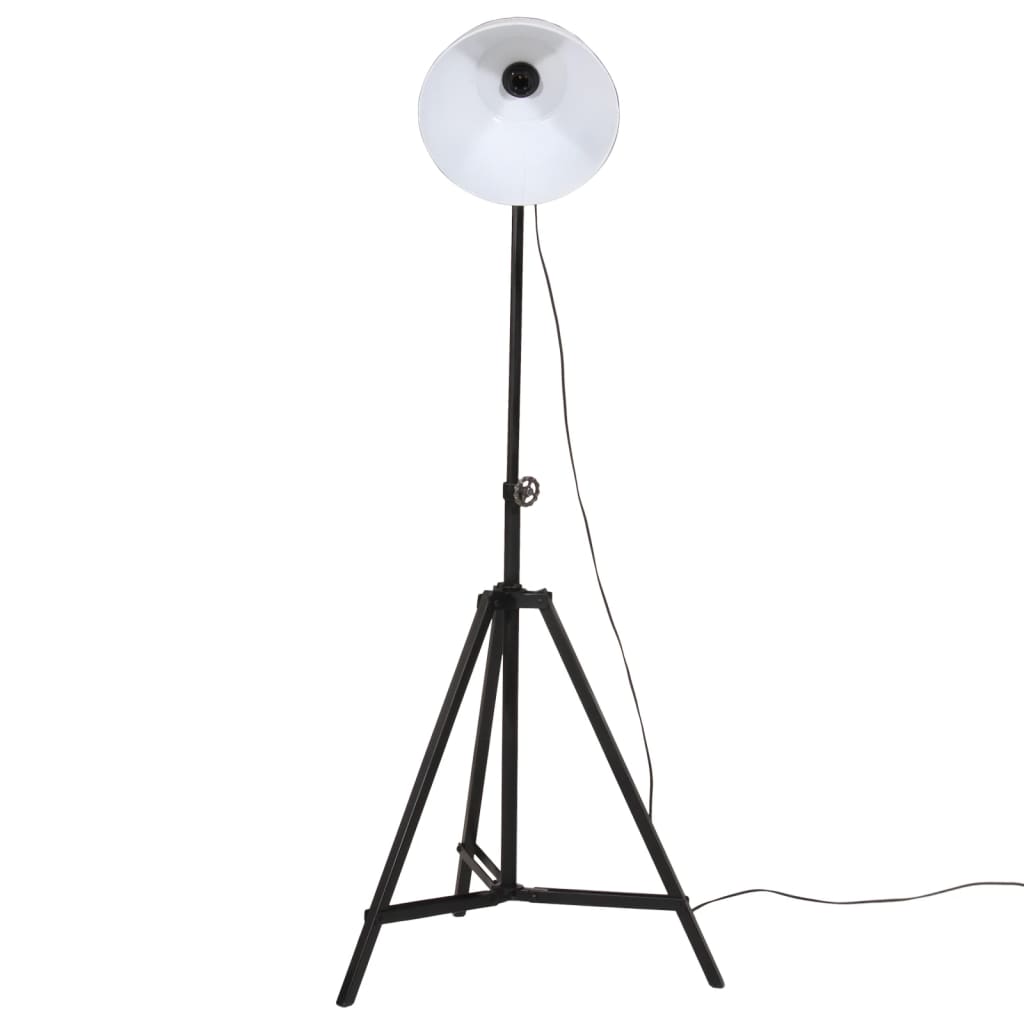 VidaXL Stehleuchte 25 W E27 61x61x90 150 cm weiß