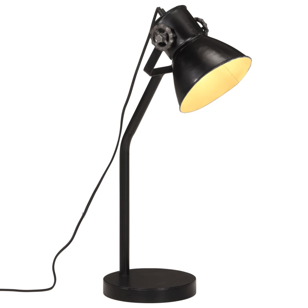 Vidaxx Schreibtischlampe 25 W E27 17x17x60 cm schwarz
