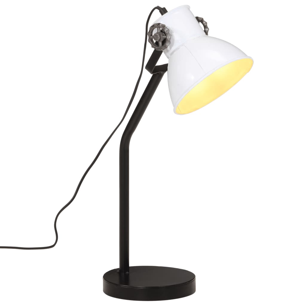 Vidaxx Schreibtischlampe 25 W E27 17x17x60 cm weiß