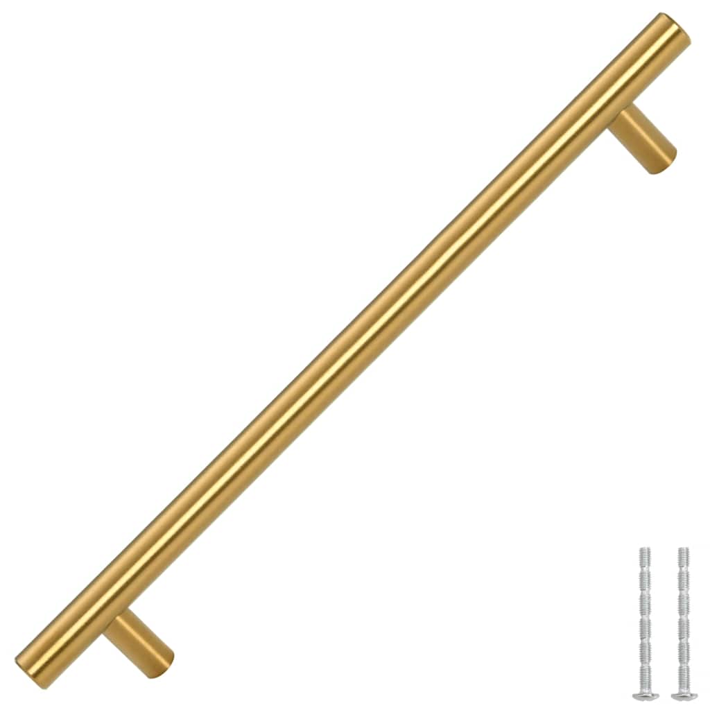 VidaXL Griffe 5 Stück 192 mm Edelstahl goldfarben