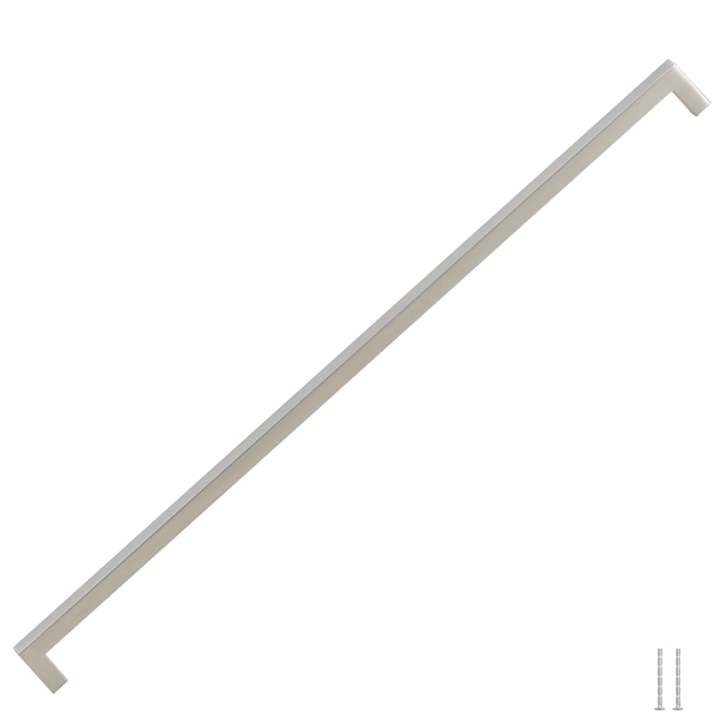 VidaXL Griffe 5 Stück 480 mm Edelstahl silberfarben