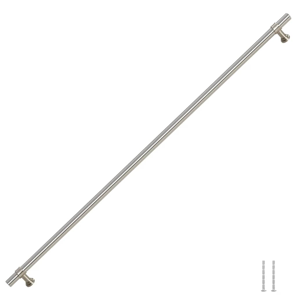 VidaXL Griffe 5 Stück 480 mm Edelstahl silberfarben