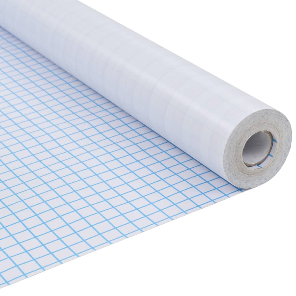 VidaXL Fensterfolien Streifenmuster matt PVC