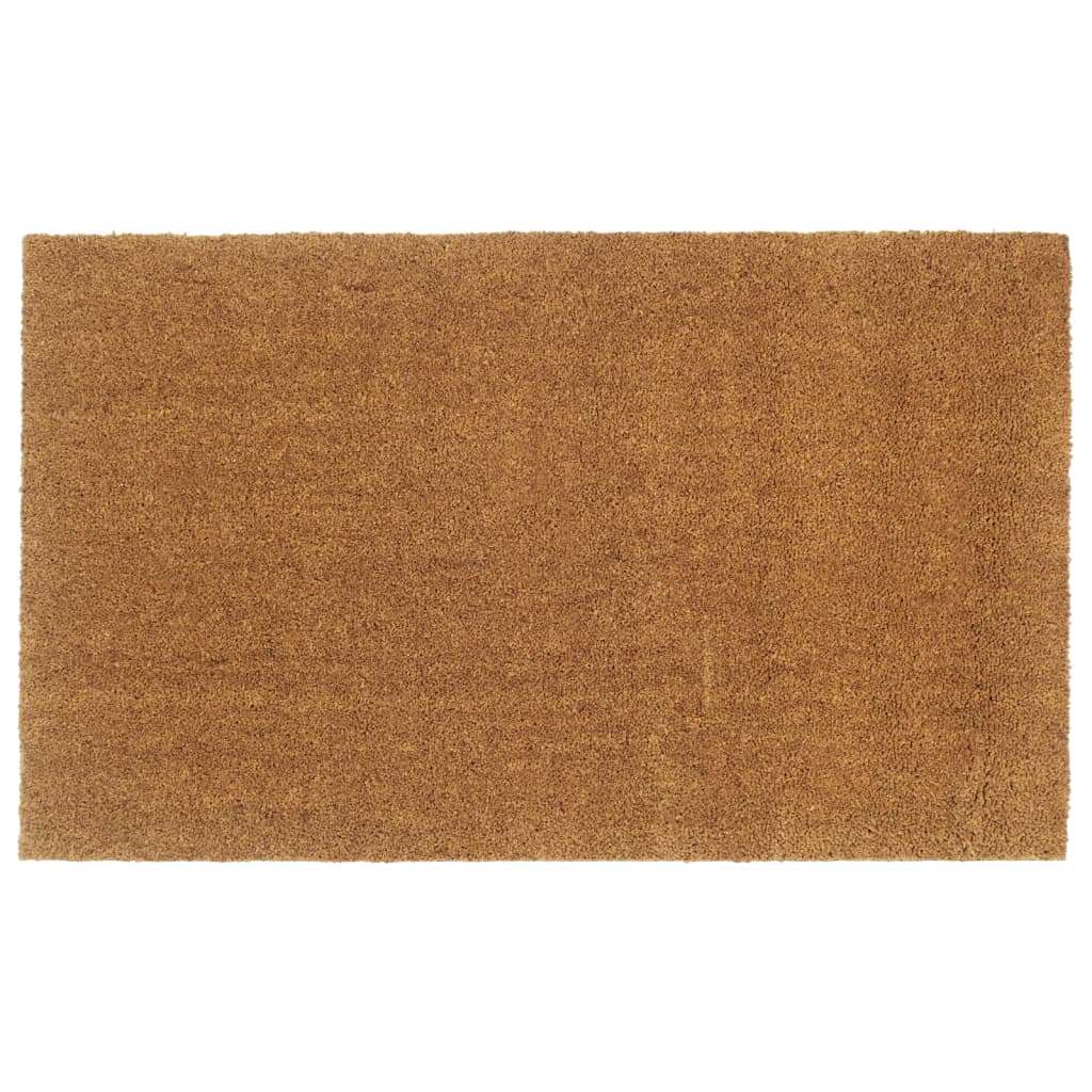 VidaXL Fußmatte 90x150 cm getuftete Kokosfaser natur