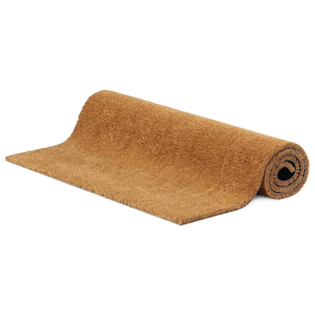 VidaXL Fußmatte 90x150 cm getuftete Kokosfaser natur