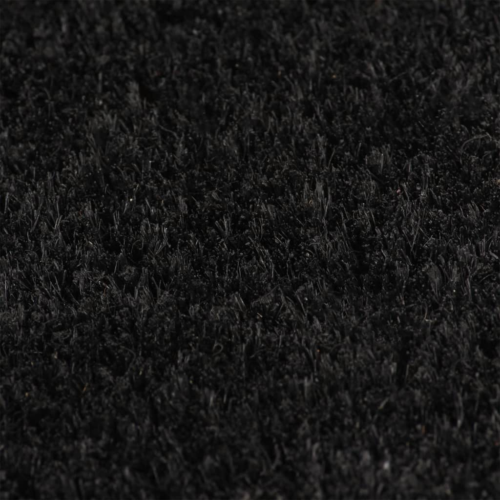 Vidaxx Fußmatte 40x60 cm getuftete Kokosfaser schwarz