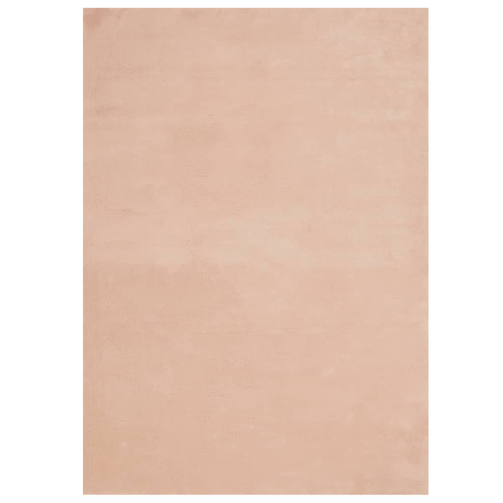 VidaXL Teppich Huarte Kurzflor weich waschbar 200x280 cm rosa