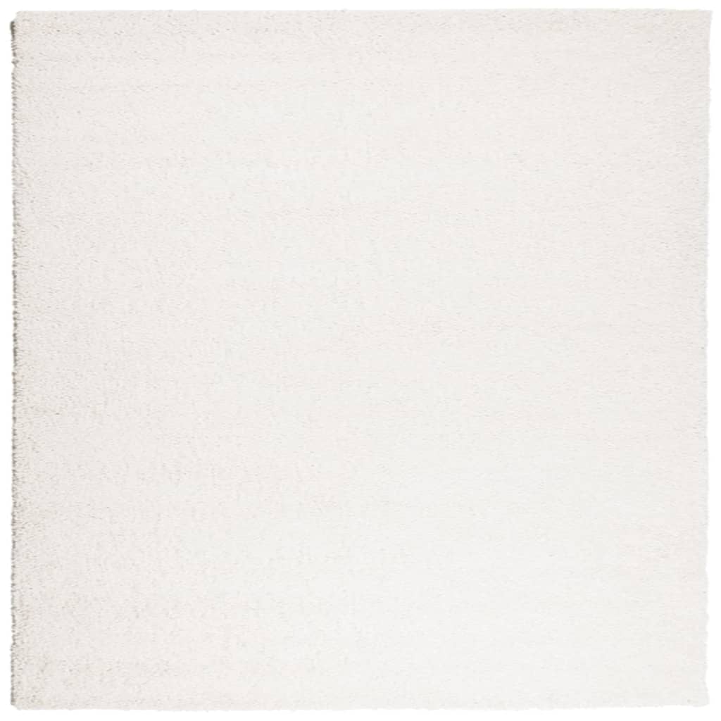 VidaXL Teppich Pamplona Shaggy Hochflor Modern 200x200 cm Creme