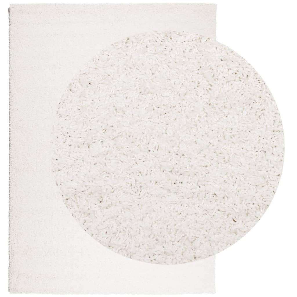 VidaXL Teppich Pamplona Shaggy Hochflor Modern 200x280 cm Creme