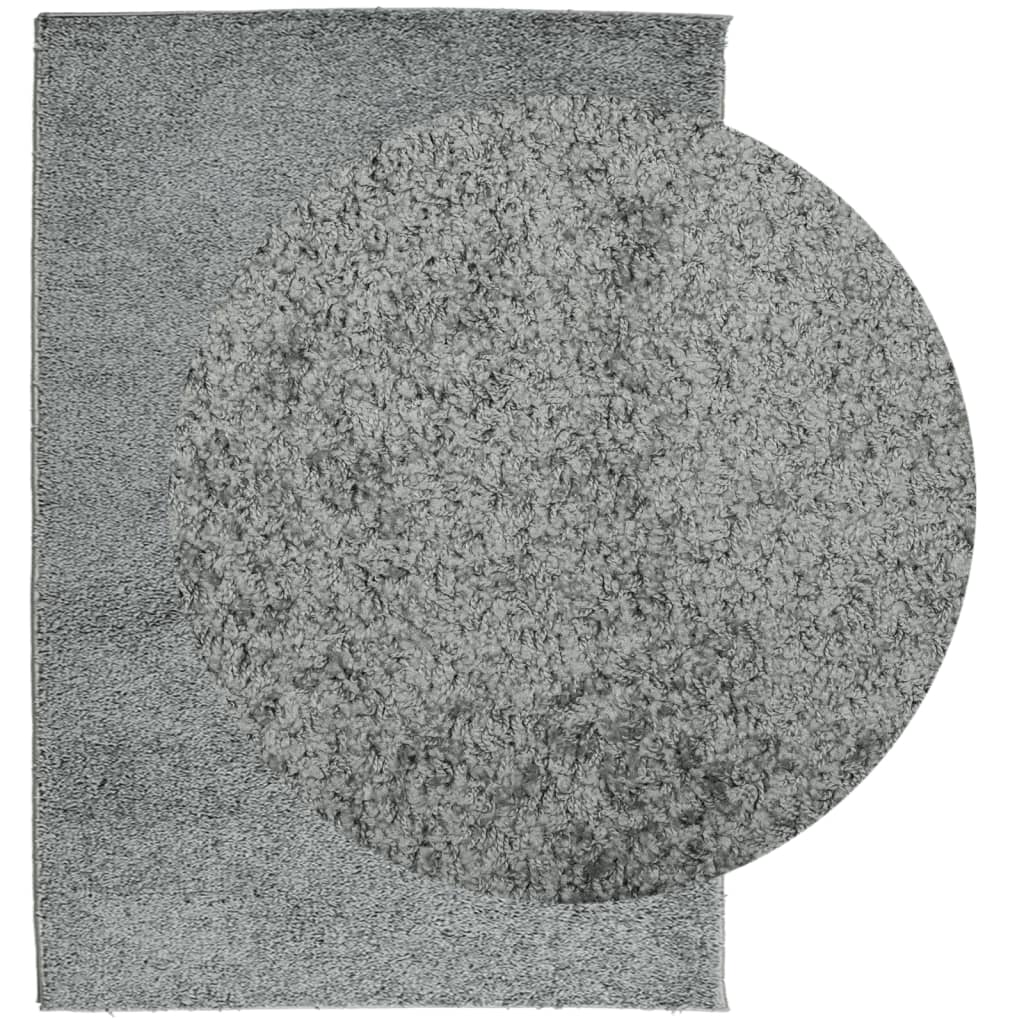 VidaXL Teppich Pamplona Shaggy Hochflor Modern 140x200 cm Grün
