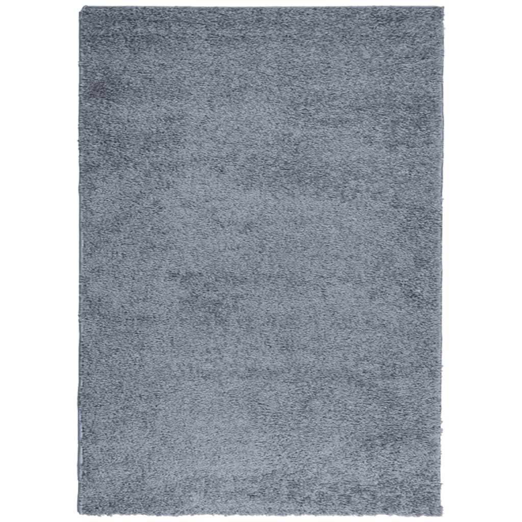 VidaXL Teppich Pamplona Shaggy Hochflor Modern 200x280 cm Blau