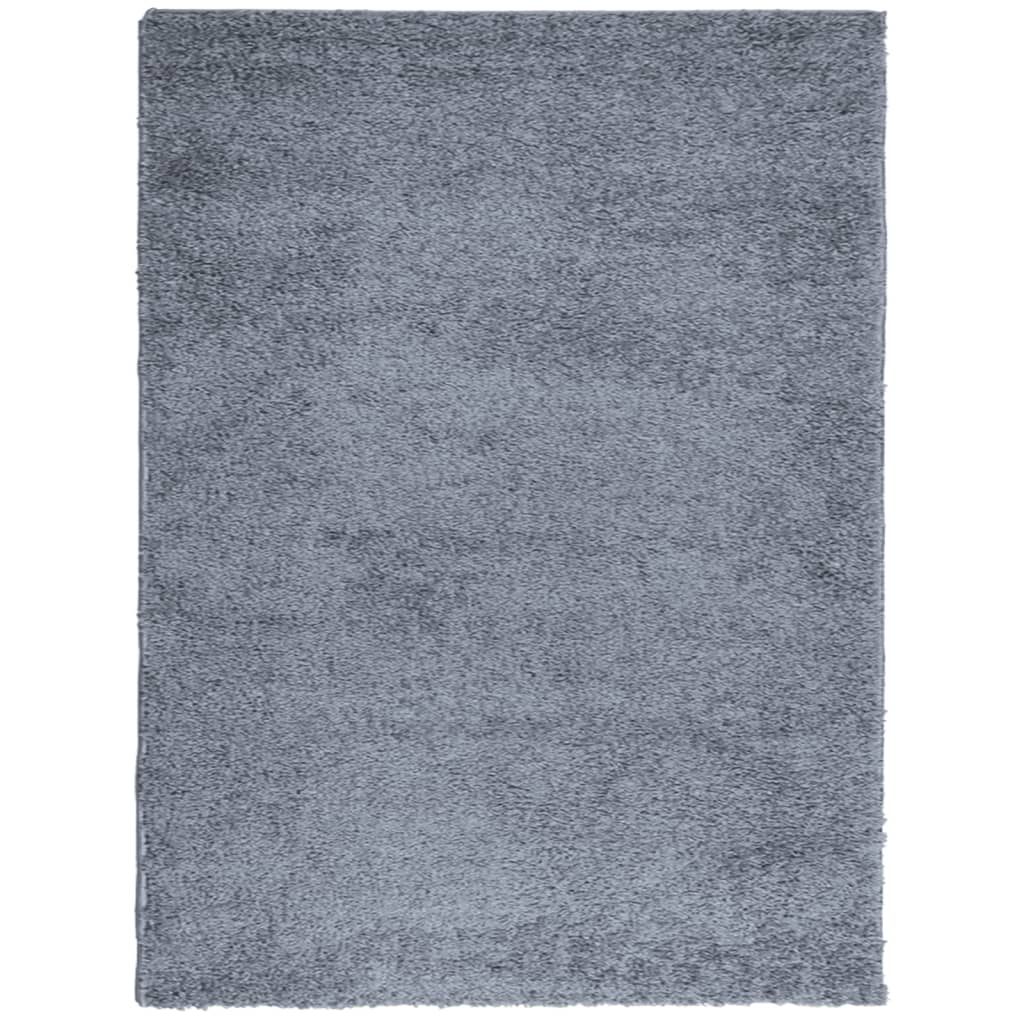 VidaXL Teppich Pamplona Shaggy Hochflor Modern 300x400 cm Blau