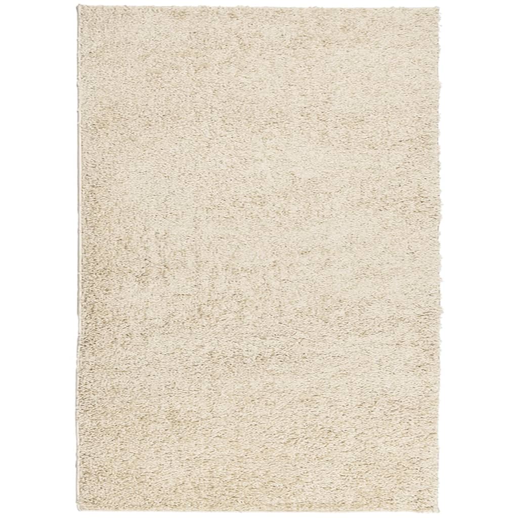VidaXL Teppich Pamplona Shaggy Hochflor Modern 200x280 cm Gold