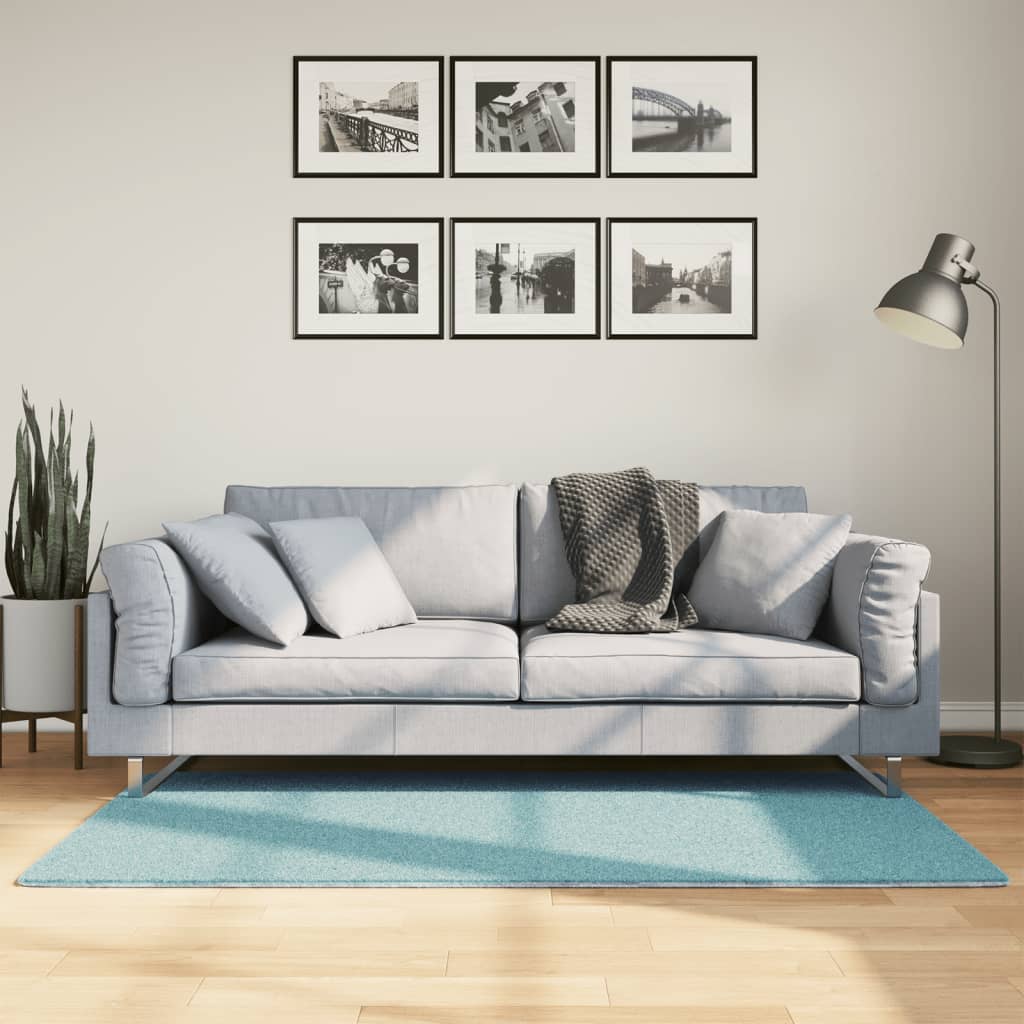 Vidaxx Teppich Oviedo Niederflor 80x150 cm grün