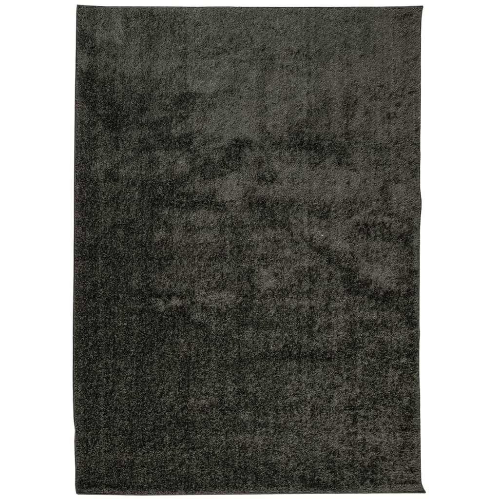 Vidaxx Teppich Istan Hochflor glänzend 240x340 cm Anthrazit