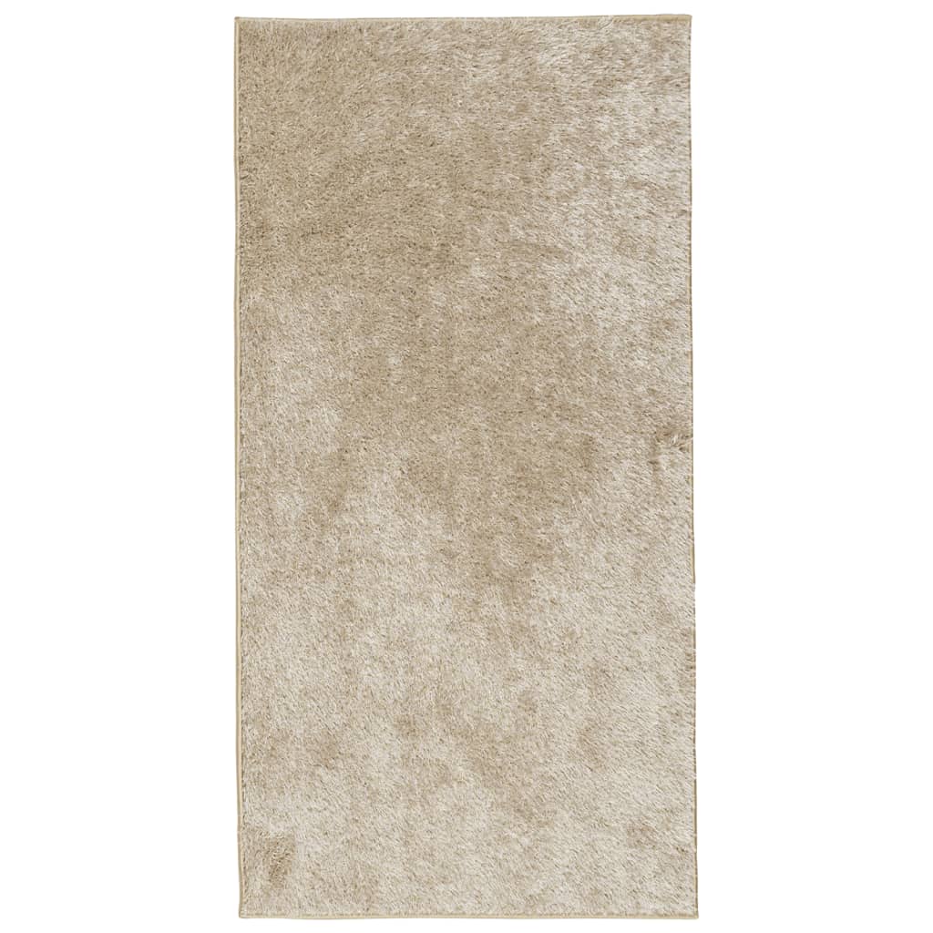 Vidaxx Teppich istan Hochflor glänzend 100x200 cm beige