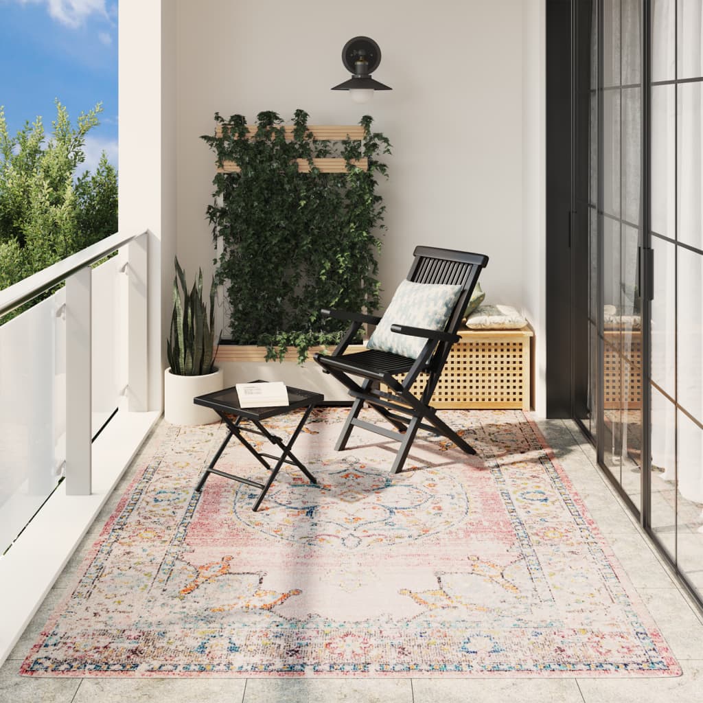 VidaXL-Teppich Arbizu für drinnen und draußen im Vintage-Stil, 200 x 280 cm