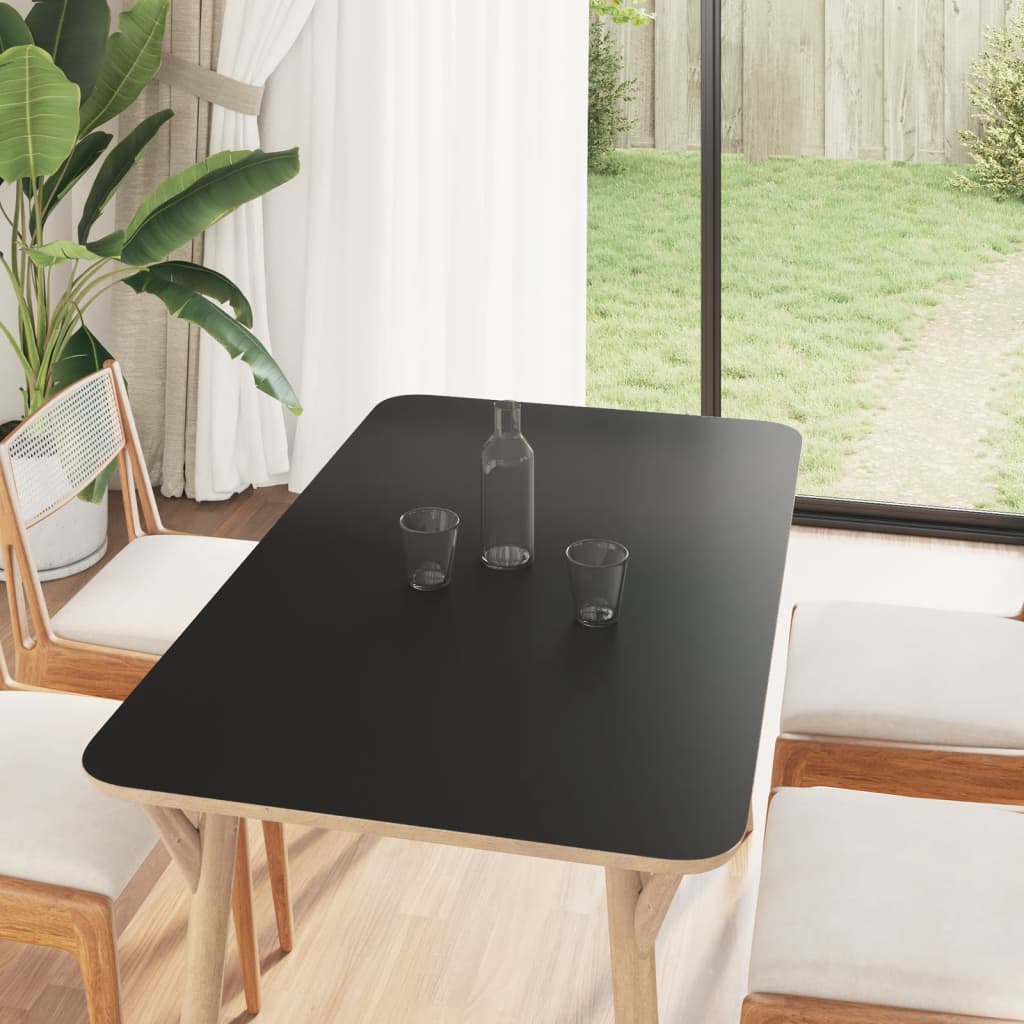 Vidaxx Möbelaufkleber selbstklebend mattschwarz 90x500 cm PVC