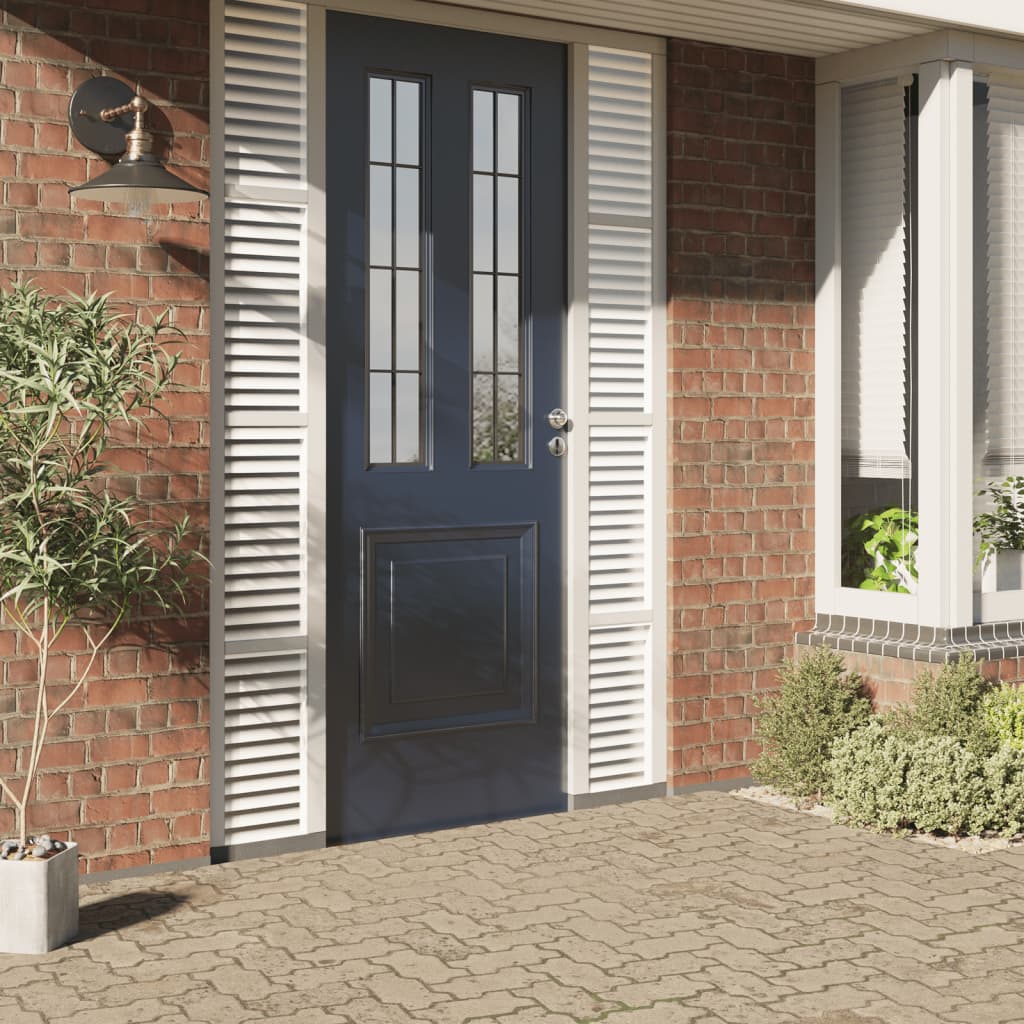 VidaXL Fensterfolien 2 Stück Matt Jalousien Muster PVC