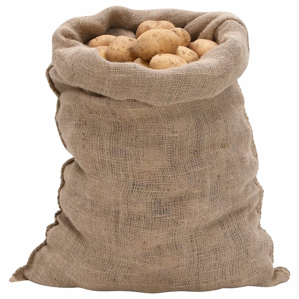 Vidaxx Jutebeutel 30 Stück 220 g m² 60x105 cm 100 % Jute