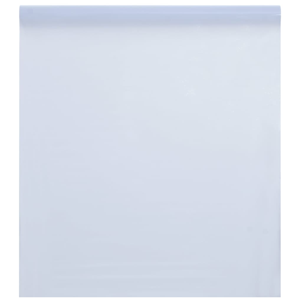 Vidaxx Fensterfolie statisch mattweiß 60x2000 cm PVC