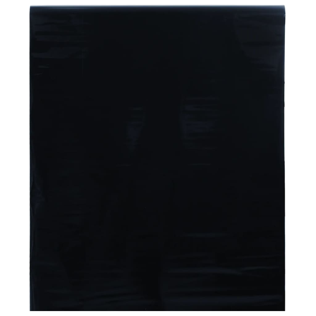 Vidaxx Fensterfolie statisch mattschwarz 60 x 2000 cm PVC