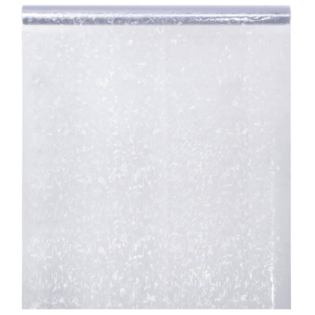 Vidaxx Fensterfolie 3D Regenbogenmuster matt 60x500 cm PVC