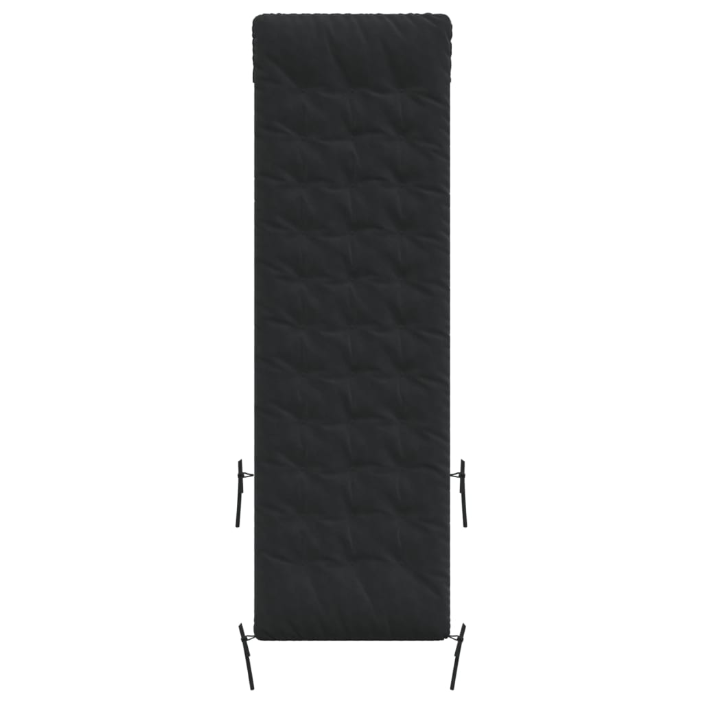 Vidaxx Liegekissen 160x50x10 cm Kunstleder schwarz
