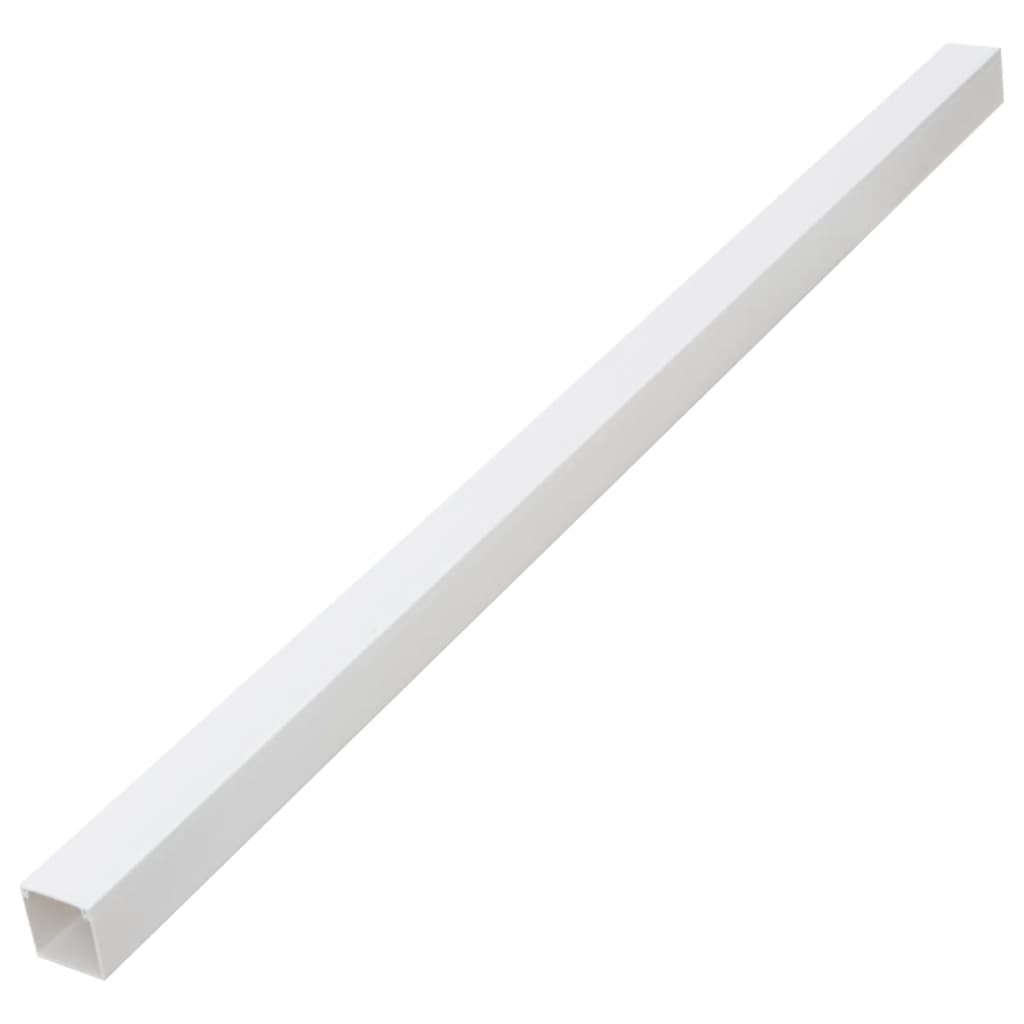 Vidaxxl Kabelkanal 40x40 mm 10 m PVC