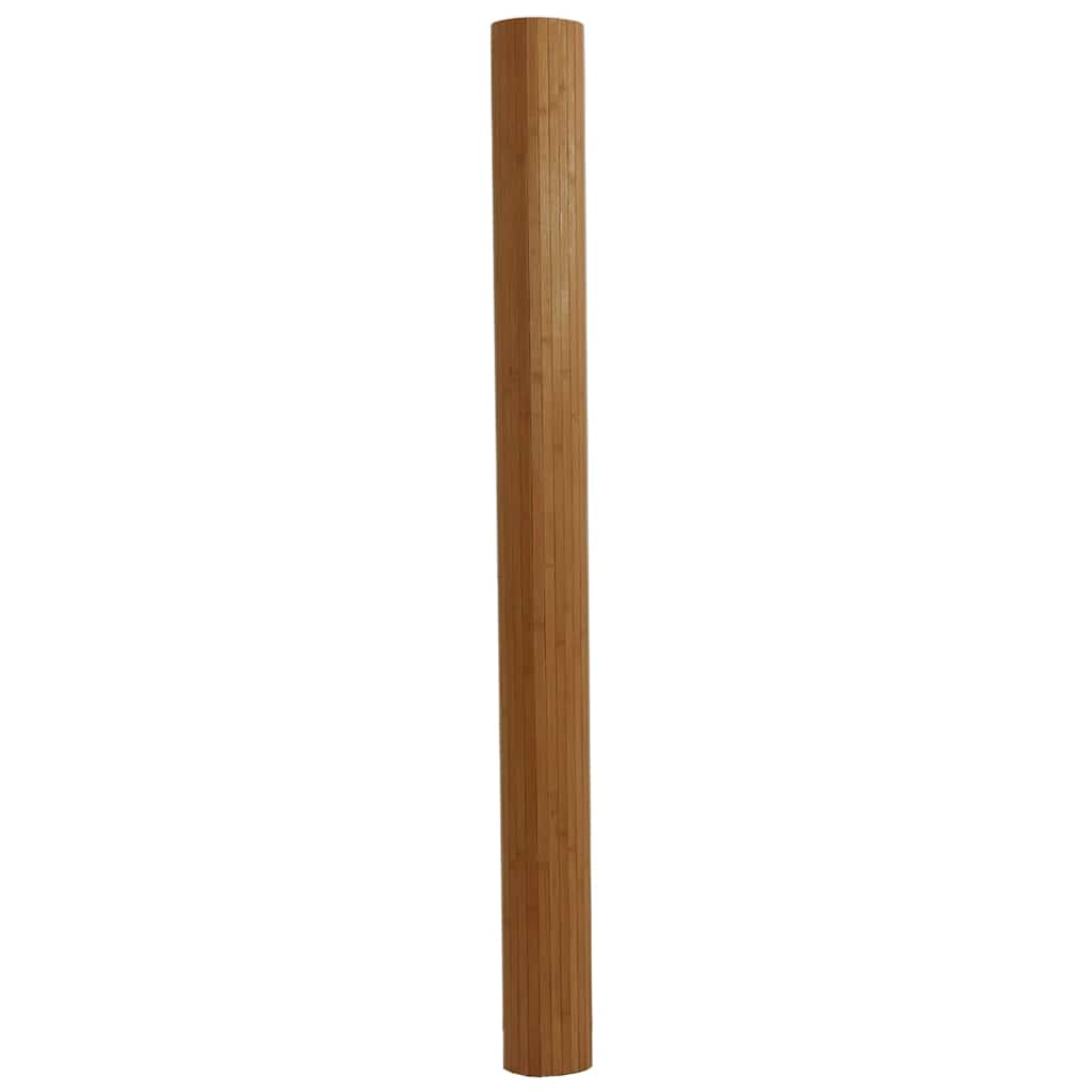 Vidaxx rechteckiger Teppich 80x100 cm Bambusbraun