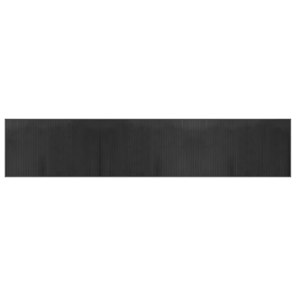 Vidaxx rechteckiger Teppich 60x300 cm Bambusgrau