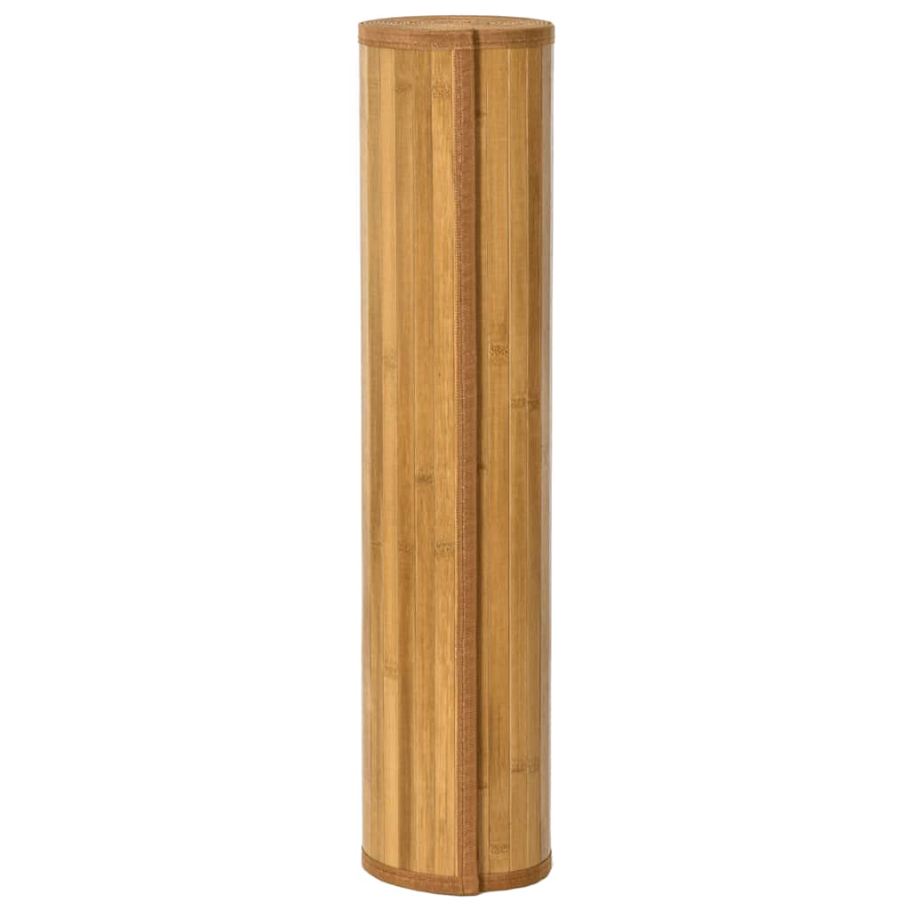 Vidaxx rechteckiger Teppich 70x300 cm Bambus natur