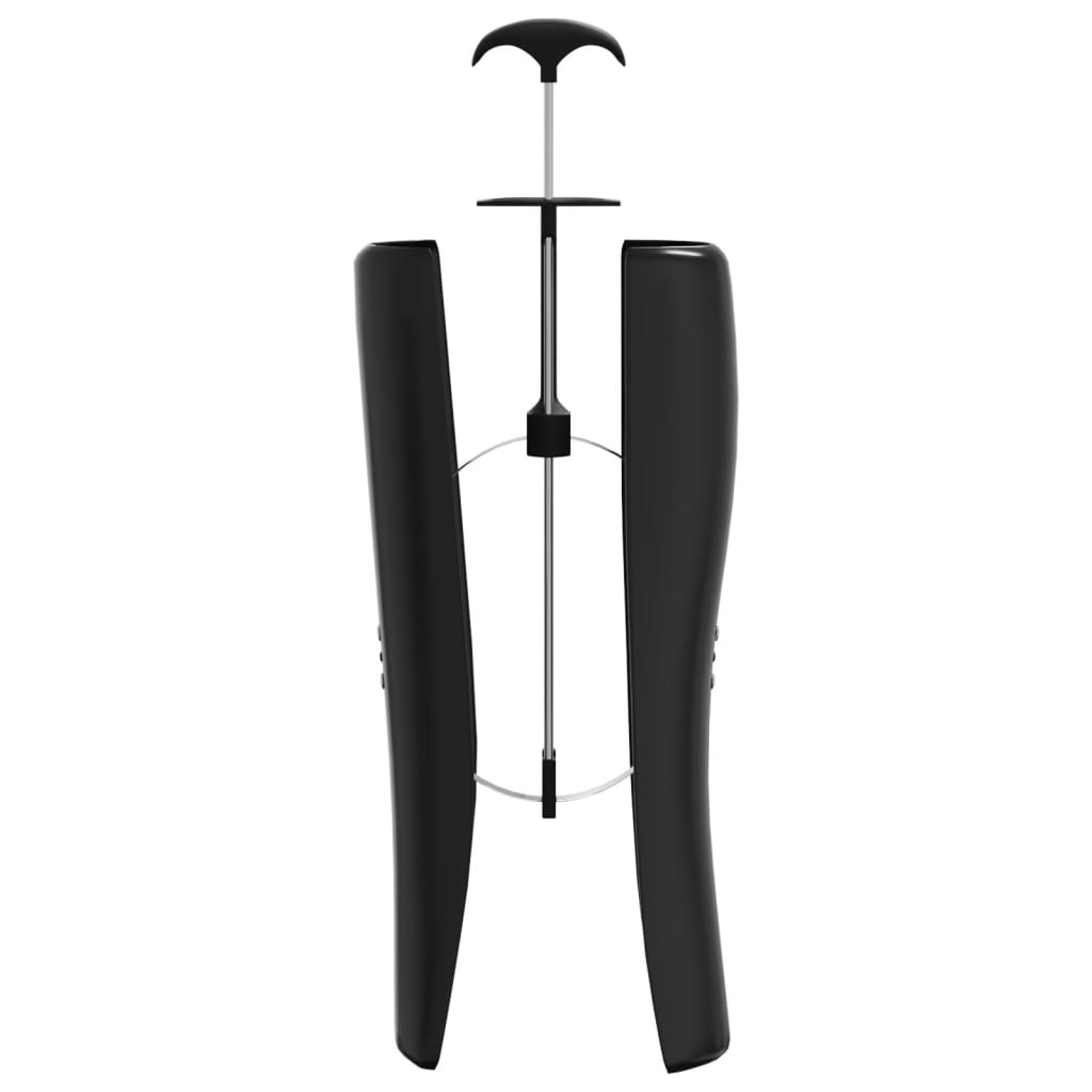 Vidaxl Stiefelformer für Reitstiefel 1 Paar PP und Stahl schwarz