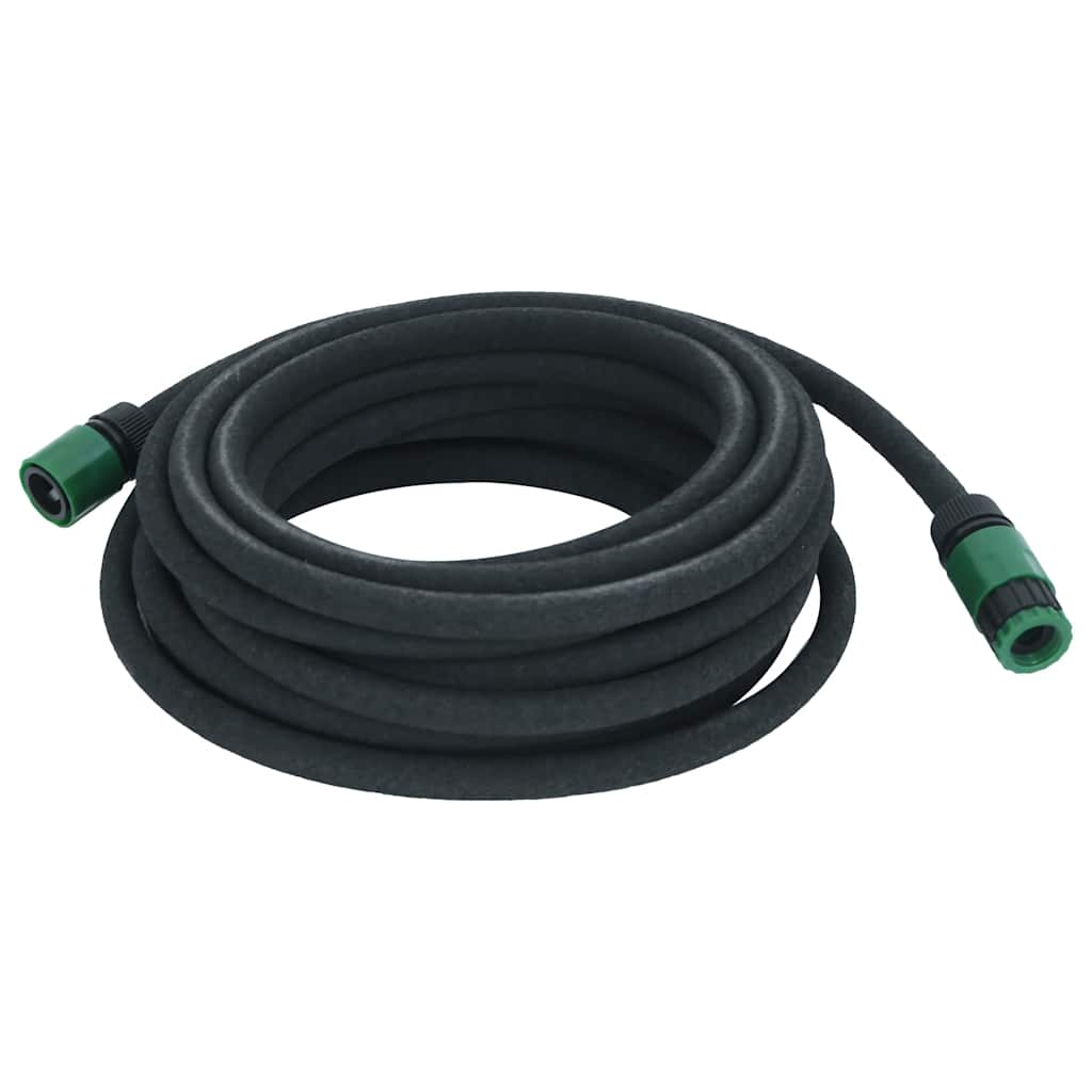 Vidaxx Tropfschlauch 0,6'' 10 m Gummi schwarz