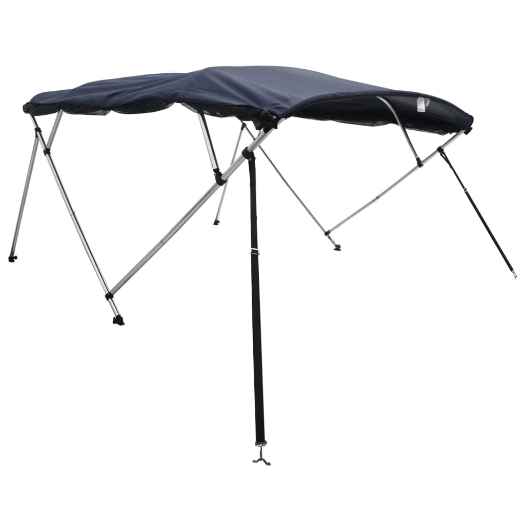 Vidaxx Bimini-Top 4 Bögen mit Netzseitenwänden 243x(170-182)x137 cm
