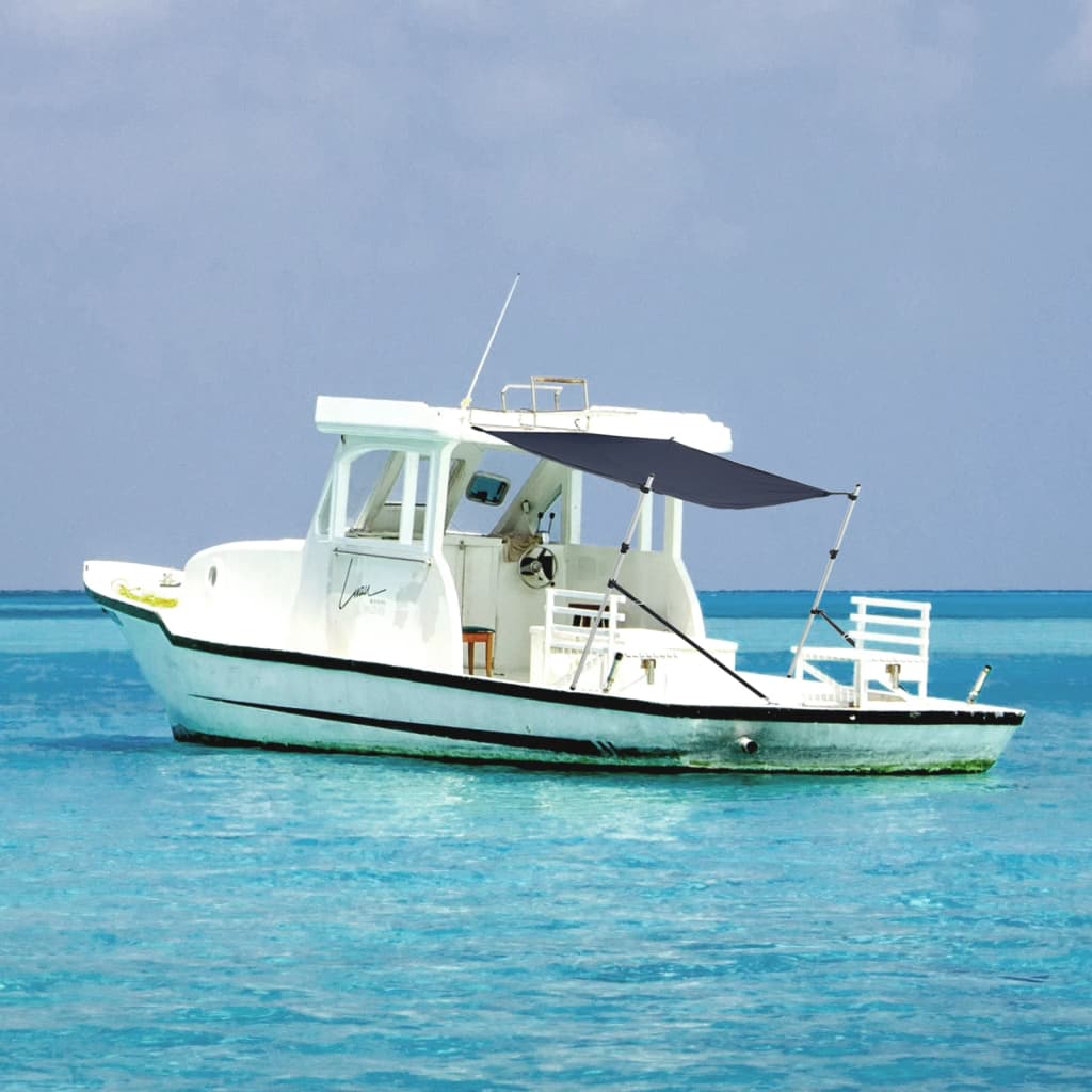 Vidaxx Schattentuch T-Top 170x208x (115-183) cm Marineblau