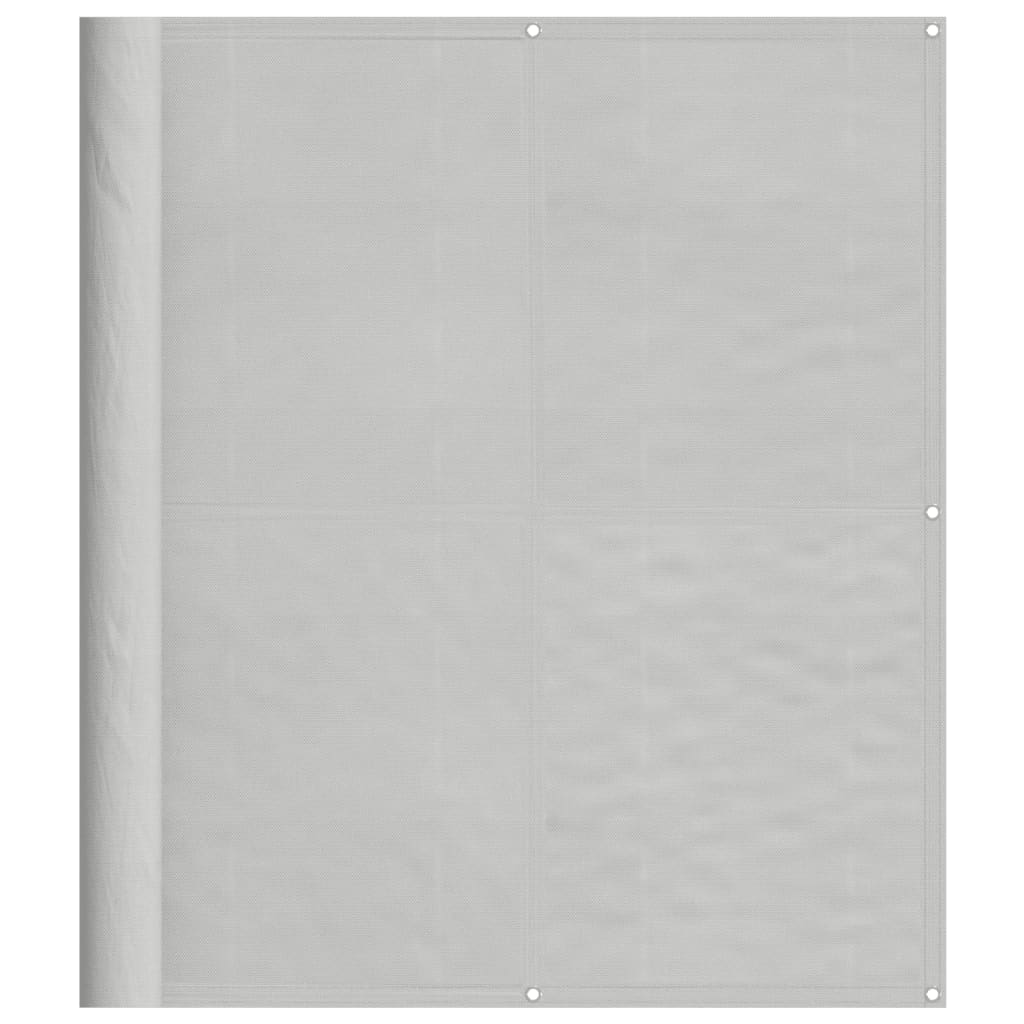 Vidaxx Balkonschirm 120x500 cm 100 % Oxford-Polyester hellgrau
