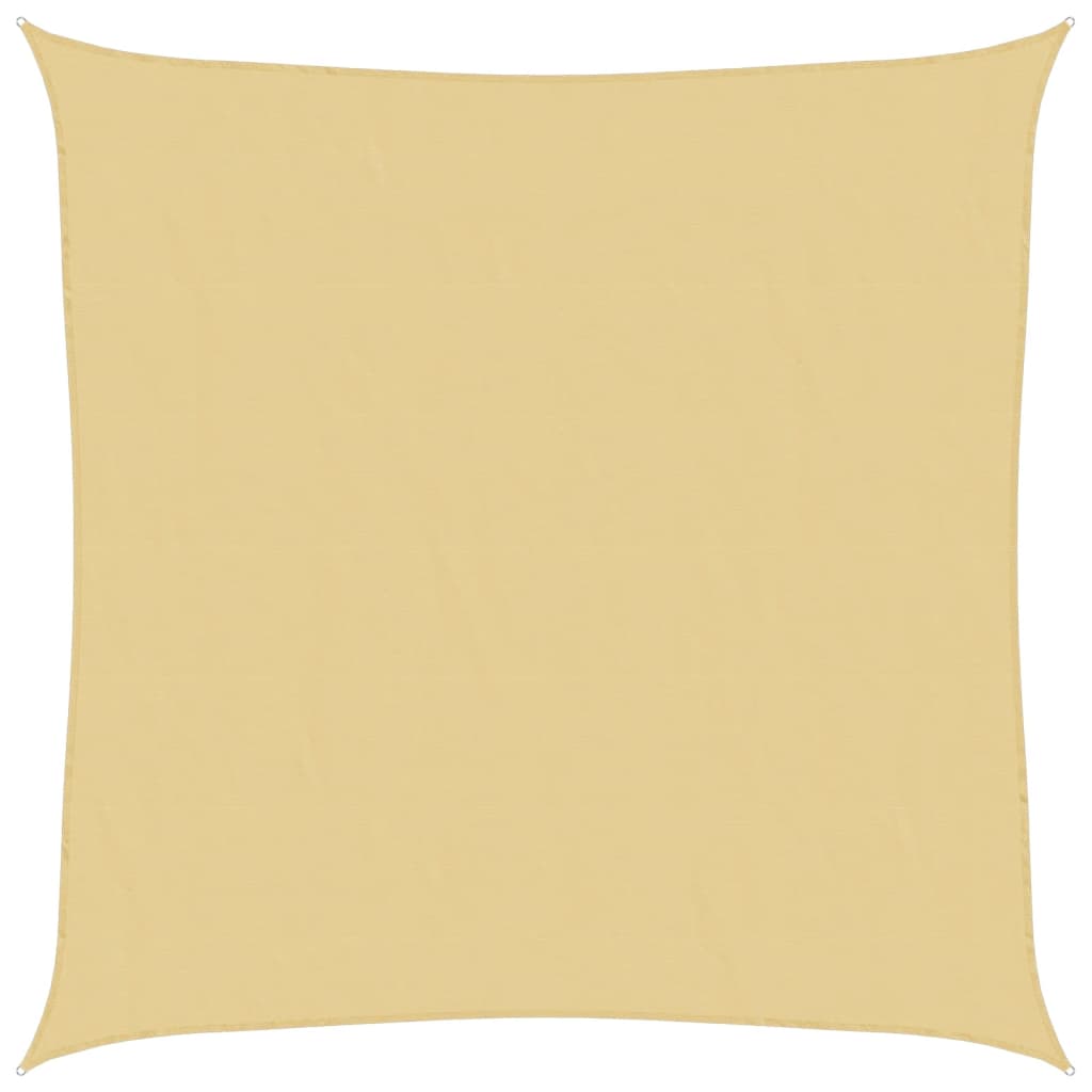 Vidaxx Sonnensegel 3,6x3,6 m 100 % Polyester Oxford sandfarben