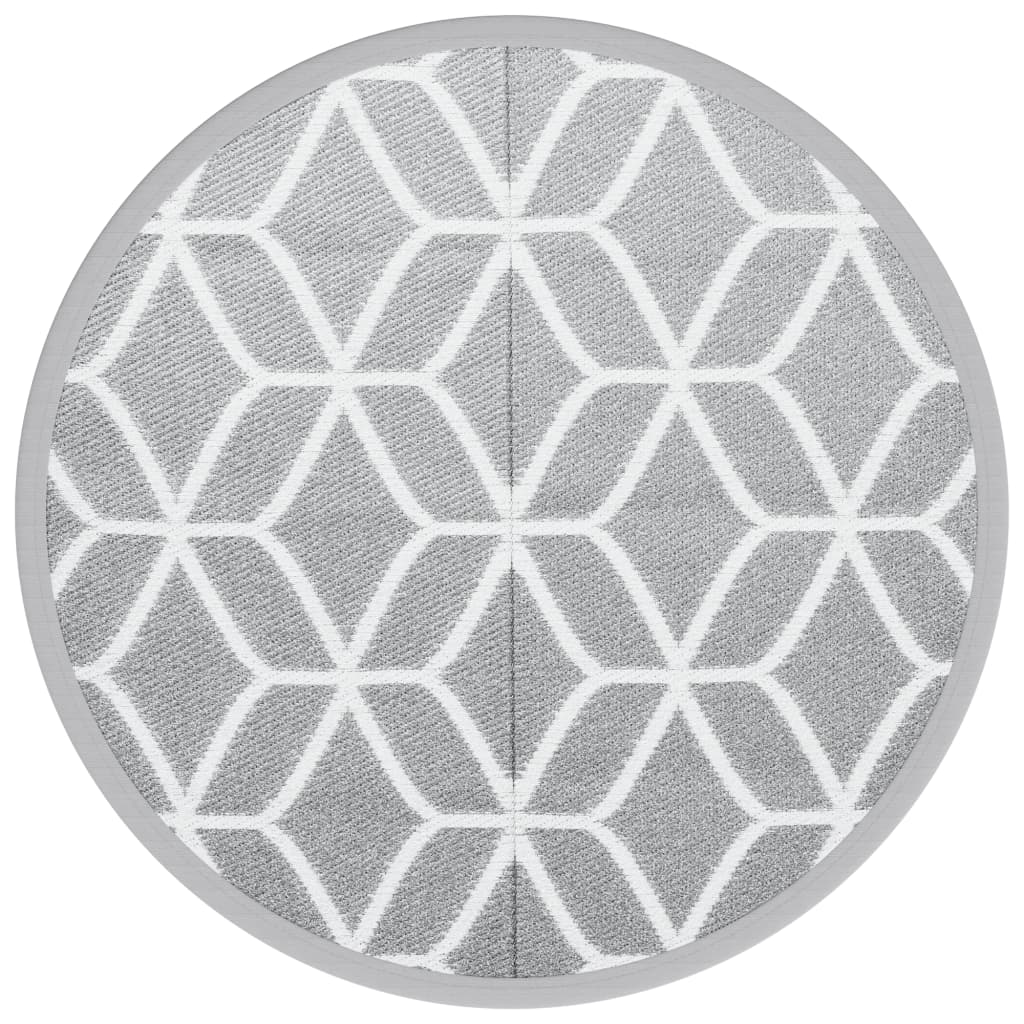 Vidaxx Outdoor-Teppich Arakil ø160 cm Polypropylen grau