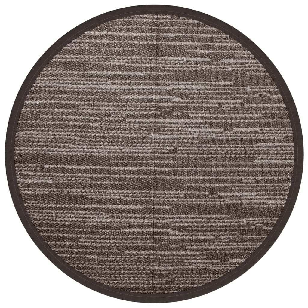 Vidaxx Outdoor-Teppich Arakil ø 120 cm Polypropylen braun