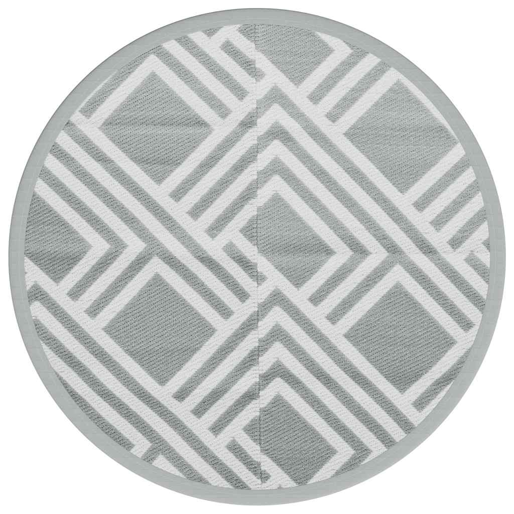 Vidaxx Outdoor-Teppich Arakil ø120 cm Polypropylen grau
